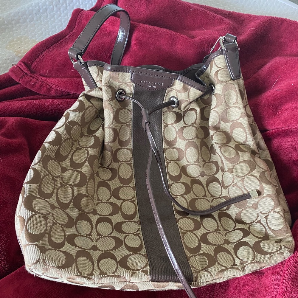 Large Coach tote